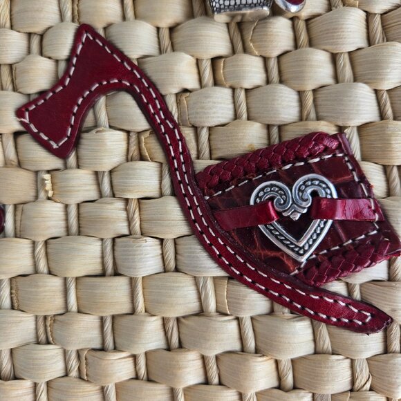 Brighton Leather & Straw Bag - Picture 7 of 16